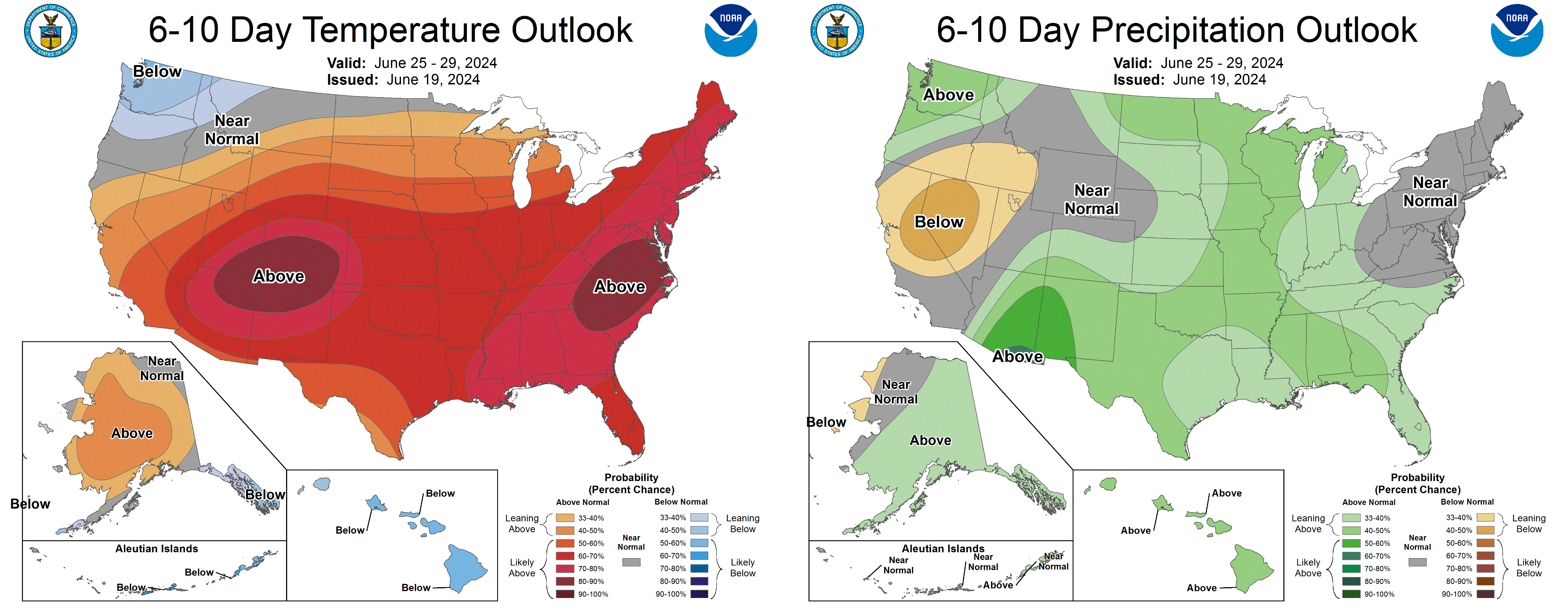 6-10 day temp and precip outlook maps 